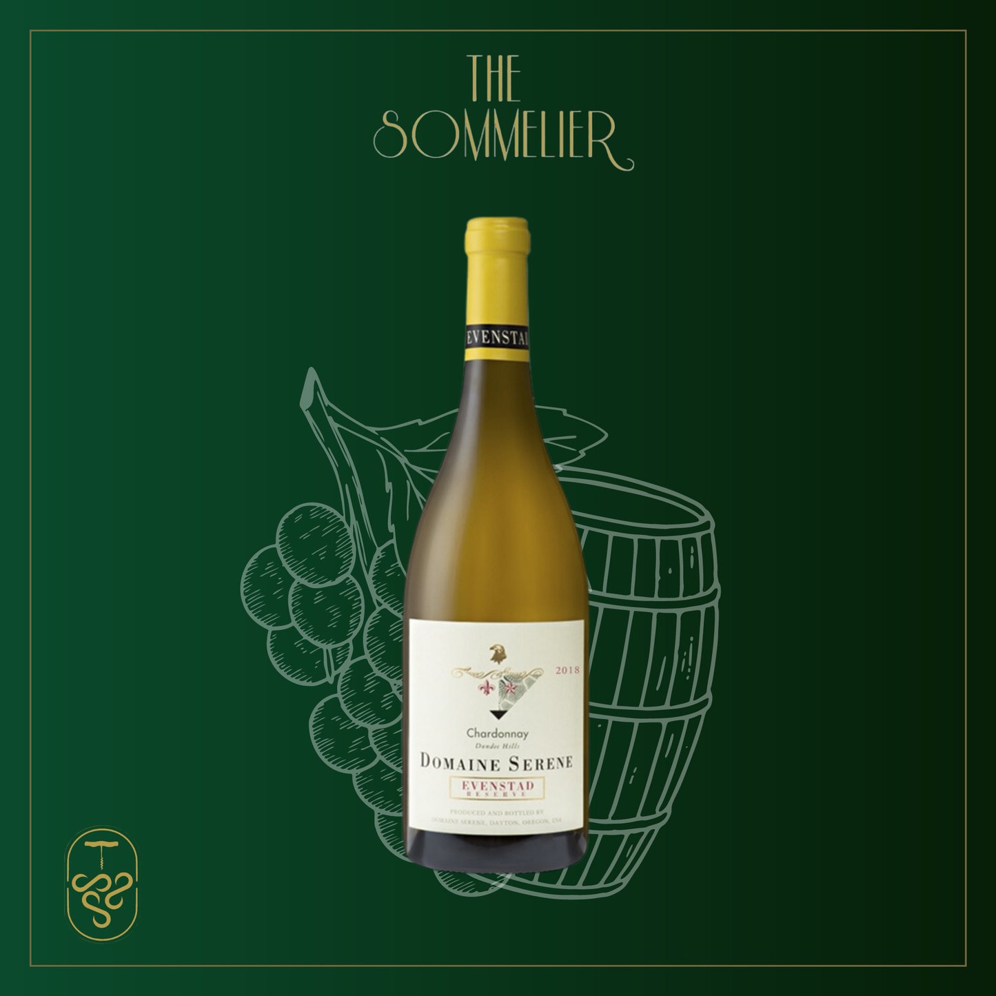 2018, Evenstad Reserve Chardonnay by Domaine Serene