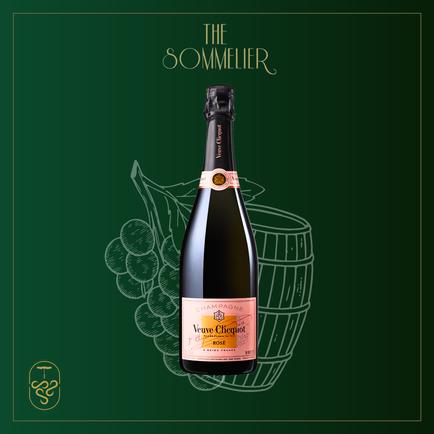 N.V. Ponsardin Rosé by Veuve Clicquot