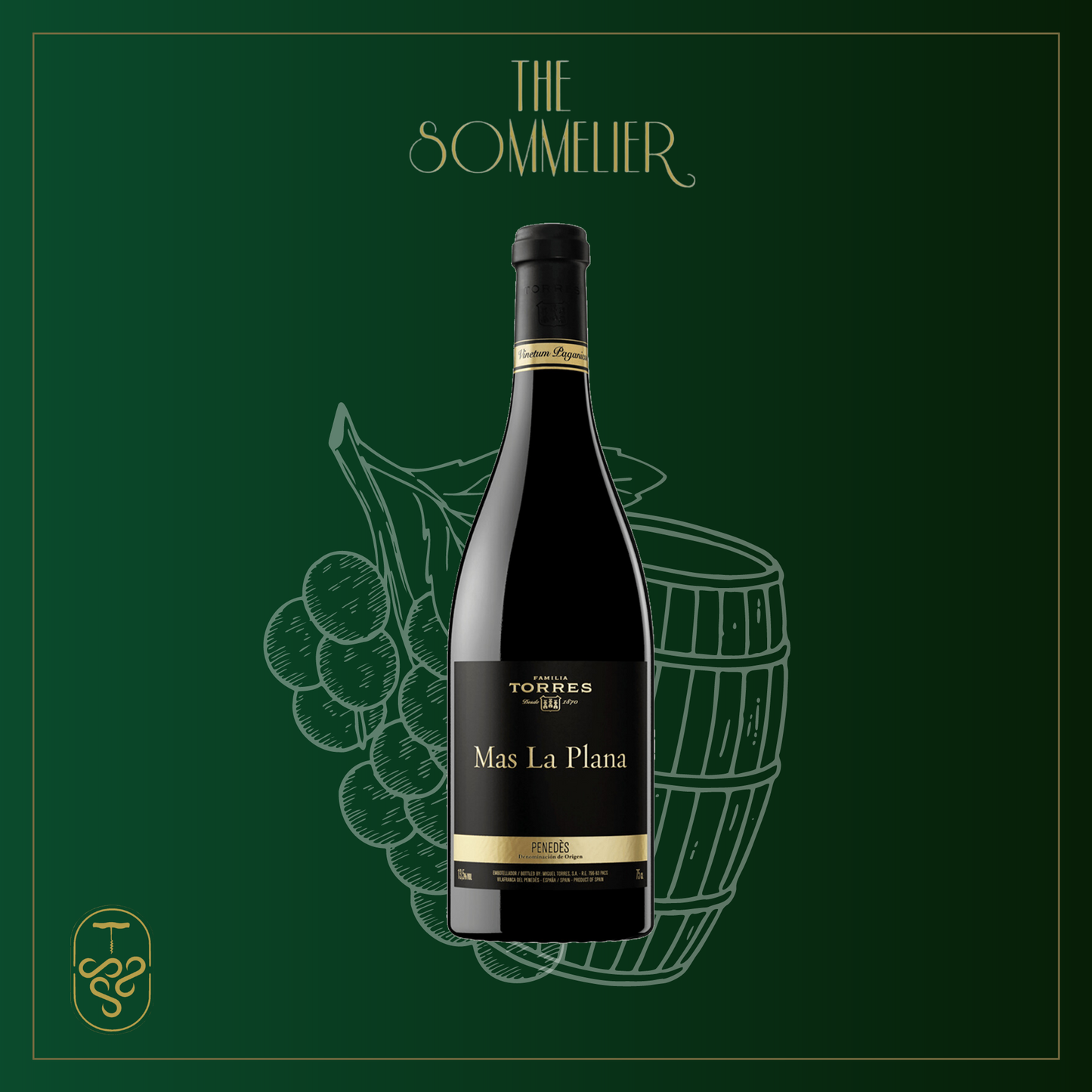 2016, Cabernet Sauvignon by Torres Mas La Plana