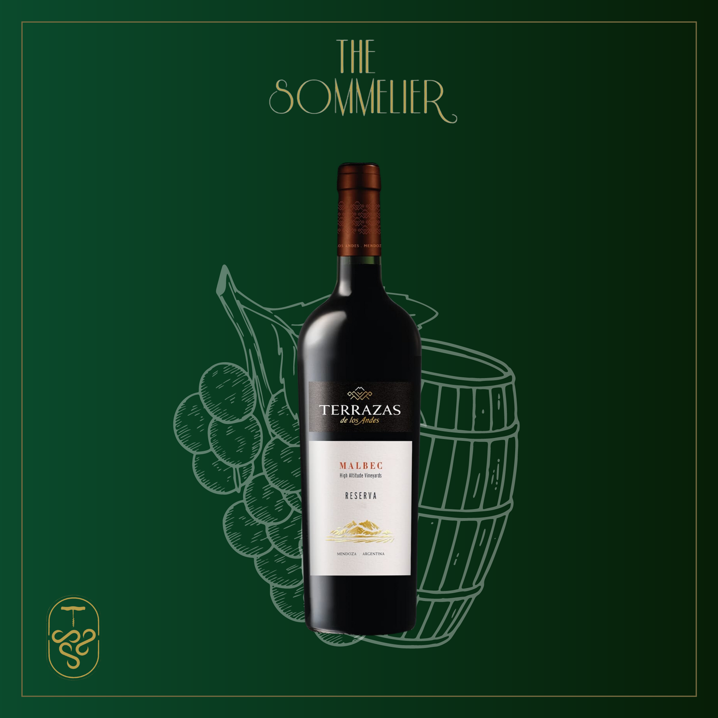 2016, Reserva Malbec by Terrazas de los Andes