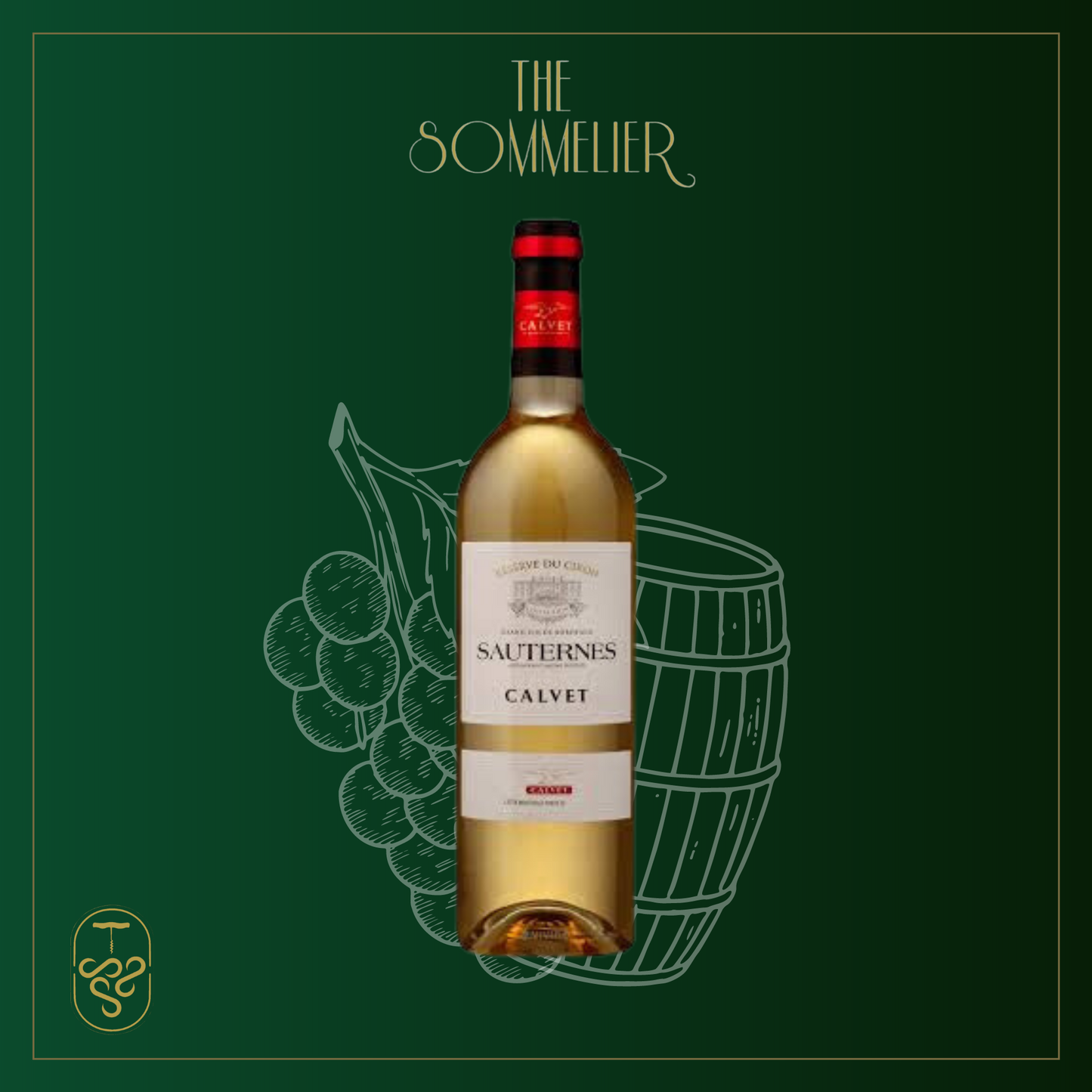 2018, Sauternes Réserve Du Ciron by Calvet