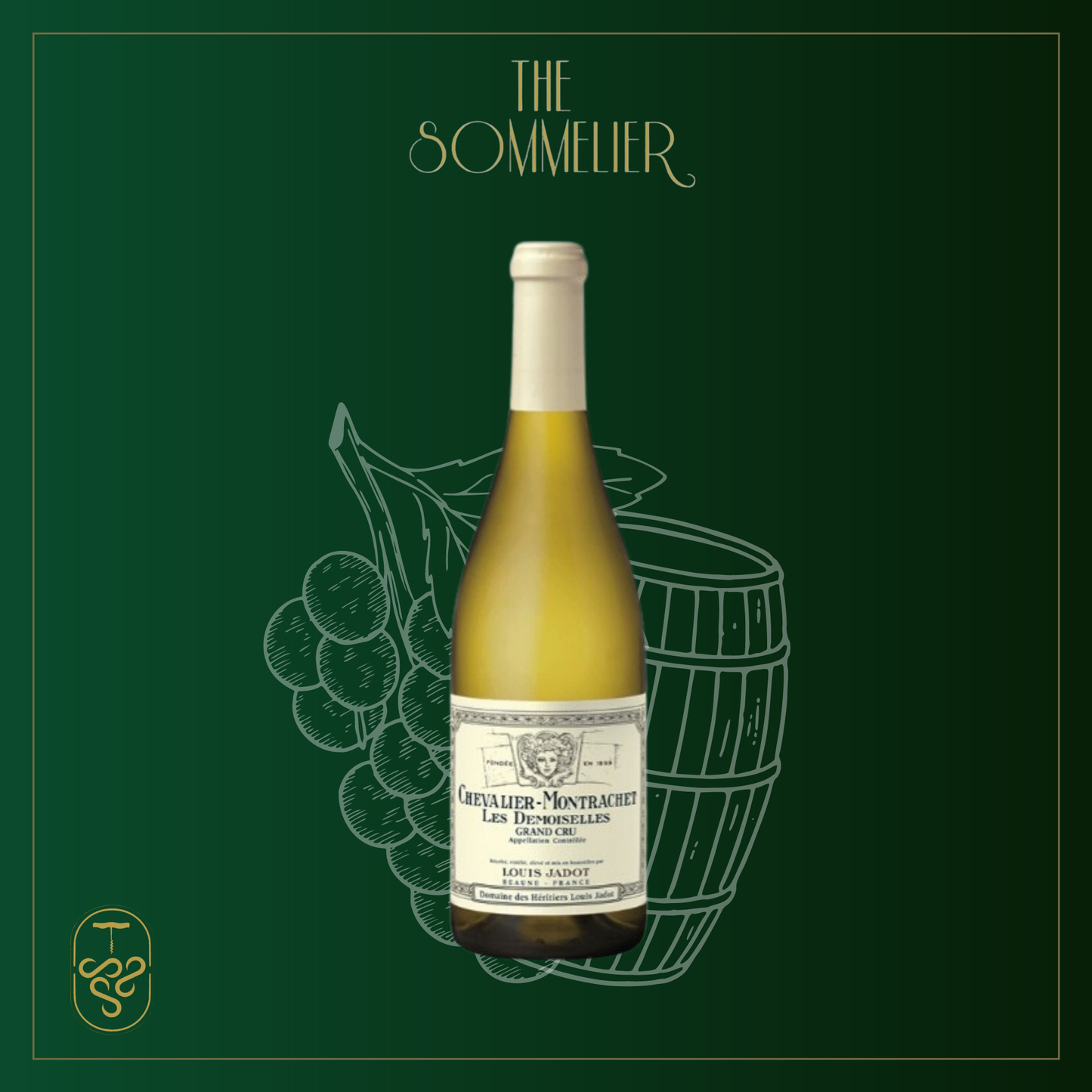 2019, Chevalier-Montrachet Grand Cru Les Demoiselles by Louis Jadot